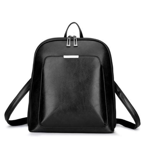 Crossbody backpack leather for women