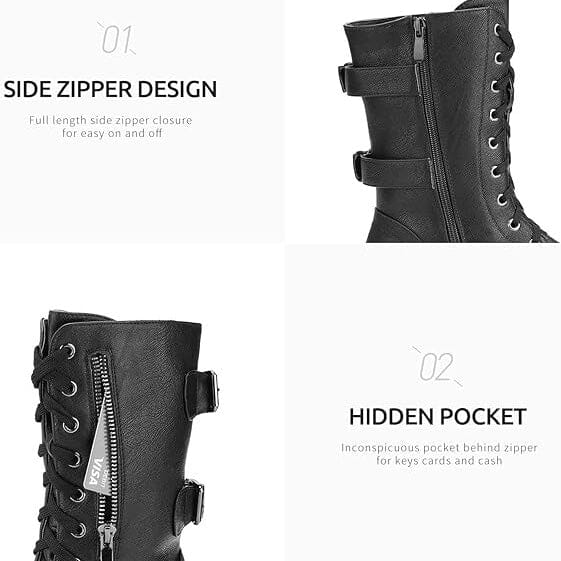Secret Pocket Boots, -70% + Free Shipping