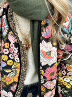 Cozy Floral Jacket, -70% + Free Shipping