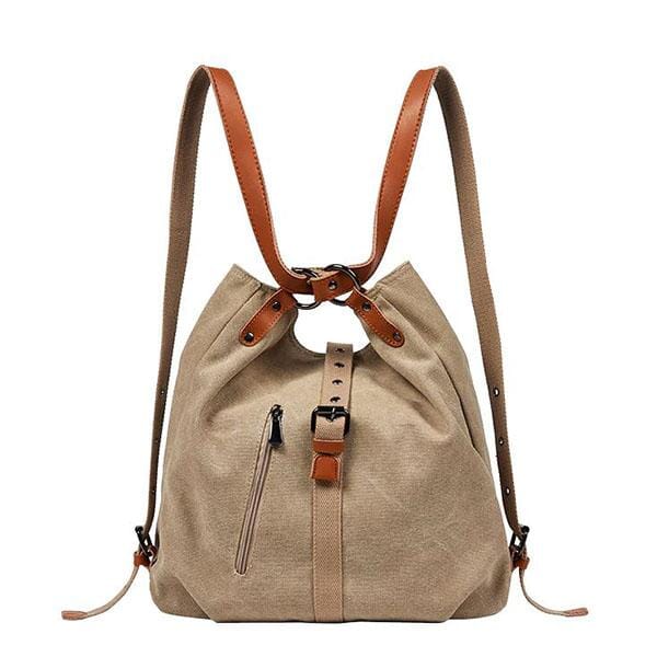 canvas shoulder bag backpack