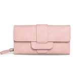 light pink leather wallet
