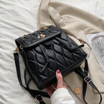 Lordiana PU Leather Backpack