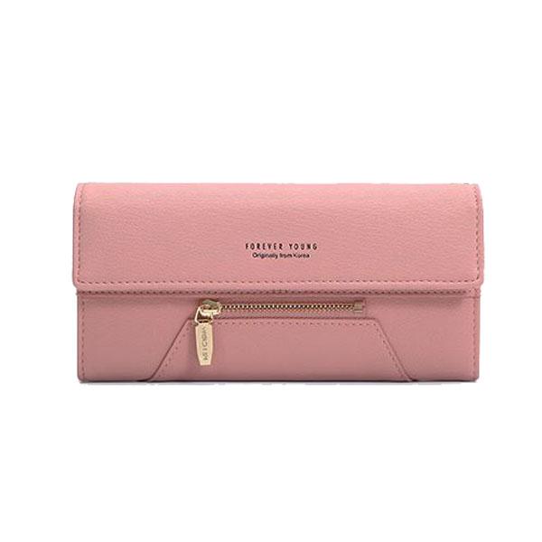 Pink modern wallet for women
