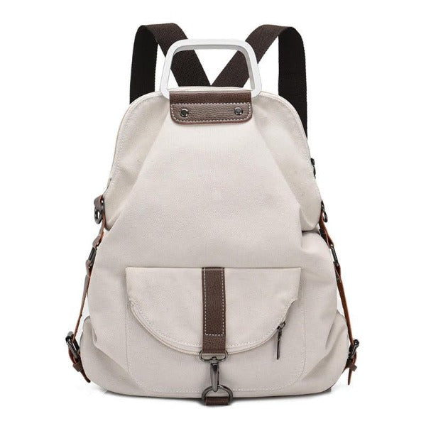 Convertible canvas backpack messenger crossbody purse | Ralphany