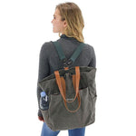 Convertible tote backpack