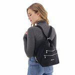 Convertible backpack crossbody bag women
