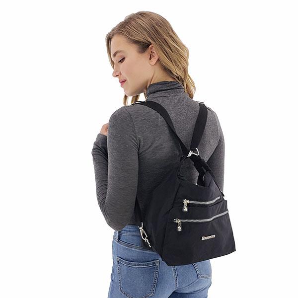 Convertible backpack crossbody bag women