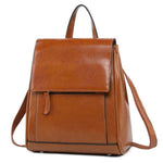 Brown convertible backpack handbag