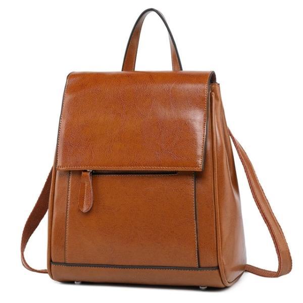 Brown convertible backpack handbag