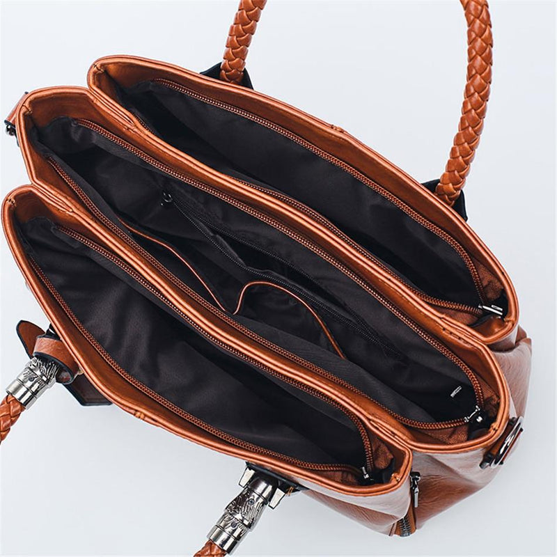 Autumn, Gorgeous Multifunctional Handbag, open compartments 