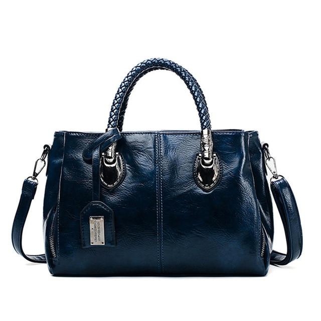 Autumn, Gorgeous Multifunctional Handbag, blue