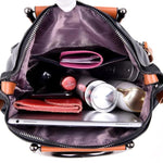 storage compartment backpack purse