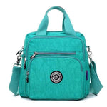 Emerald backpack purse crossbody nylon women bag