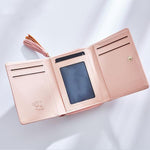 women small wallet with cards slots
