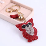 Red owl keychain