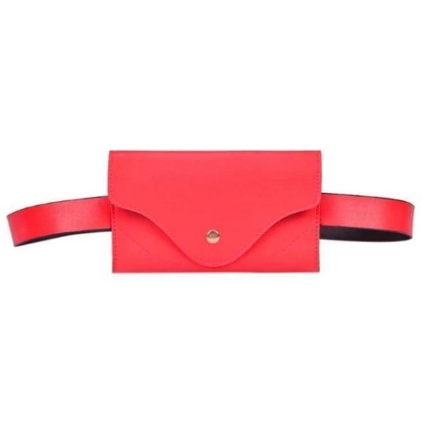 Red cute fanny packs for women