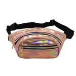 Gold holographic fanny pack