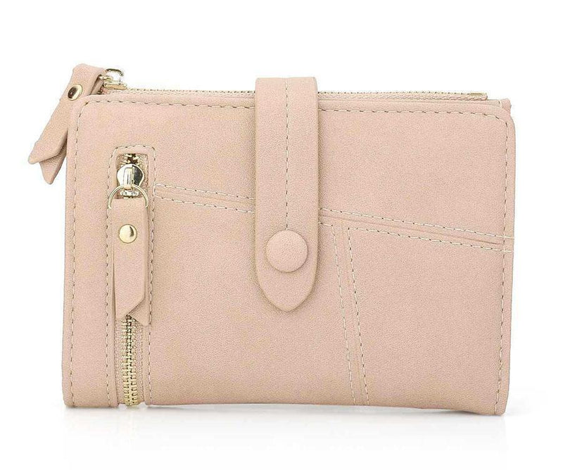 Pink mini wallet womens