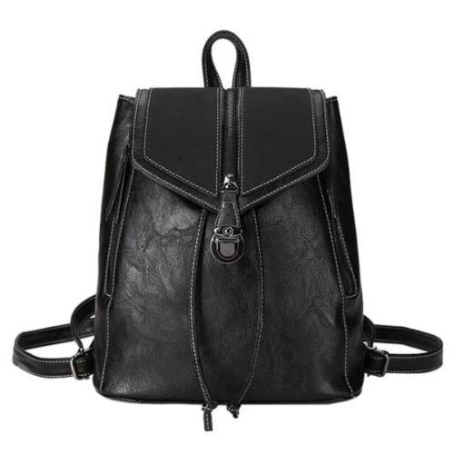 Black convertible backpack purse with crossbody strap