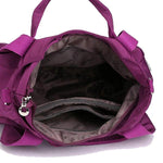 bag interior zipper with compartment