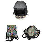 Embroidery women backpack for women