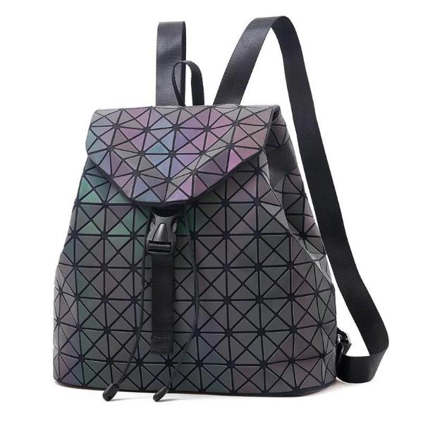 Luminous Reflective Backpack for Women, multi color