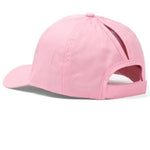 Pink ponytail baseball cap