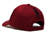 Red wine ponytail baseball cap